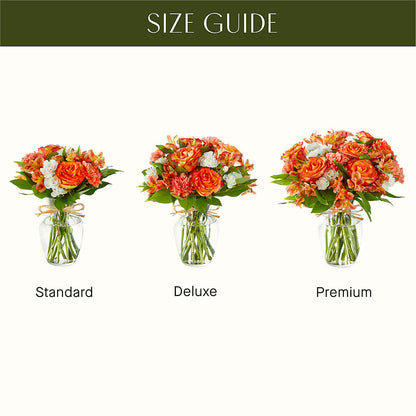 Apricot Glow Bouquet –  Life Of A Flower, Dallas TX