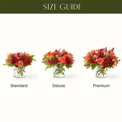 Crimson Leaves Bouquet –  Life Of A Flower, Dallas TX