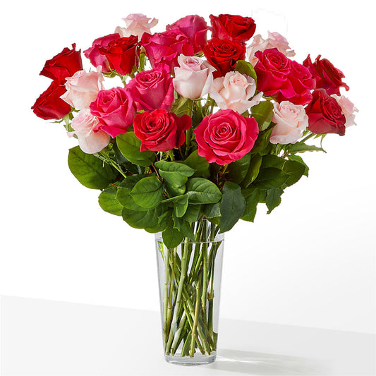 Ravissant bouquet de roses