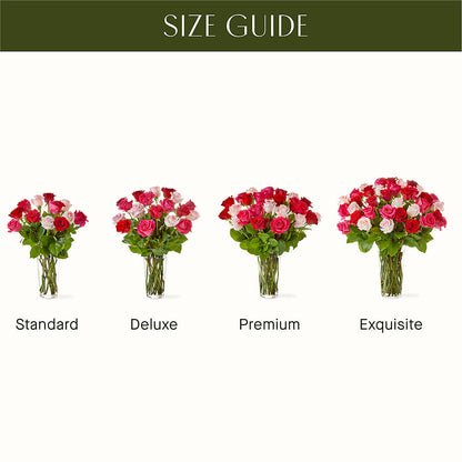Charming Rose Bouquet –  Life Of A Flower, Dallas TX