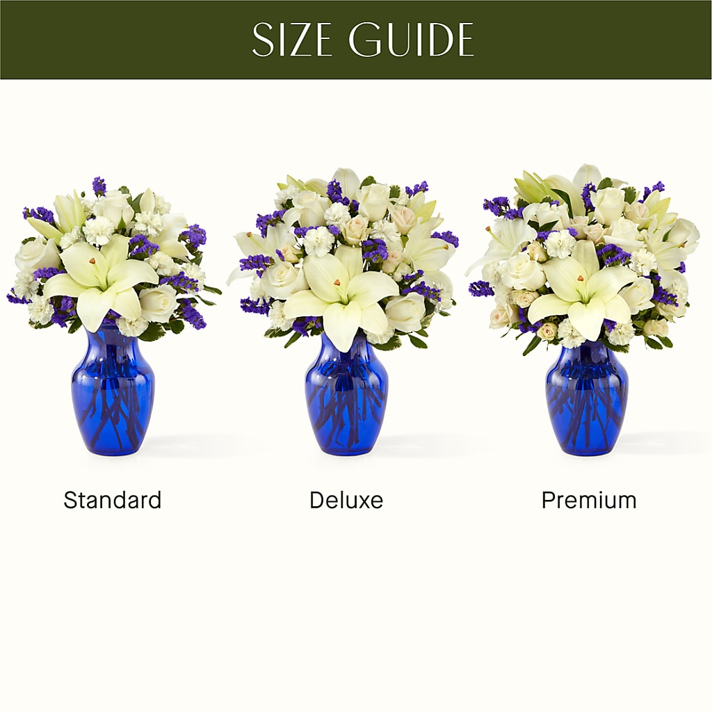 Sapphire Rush Bouquet –  Life Of A Flower, Dallas TX