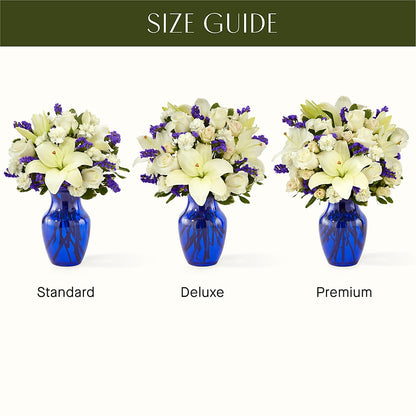 Sapphire Rush Bouquet –  Life Of A Flower, Dallas TX