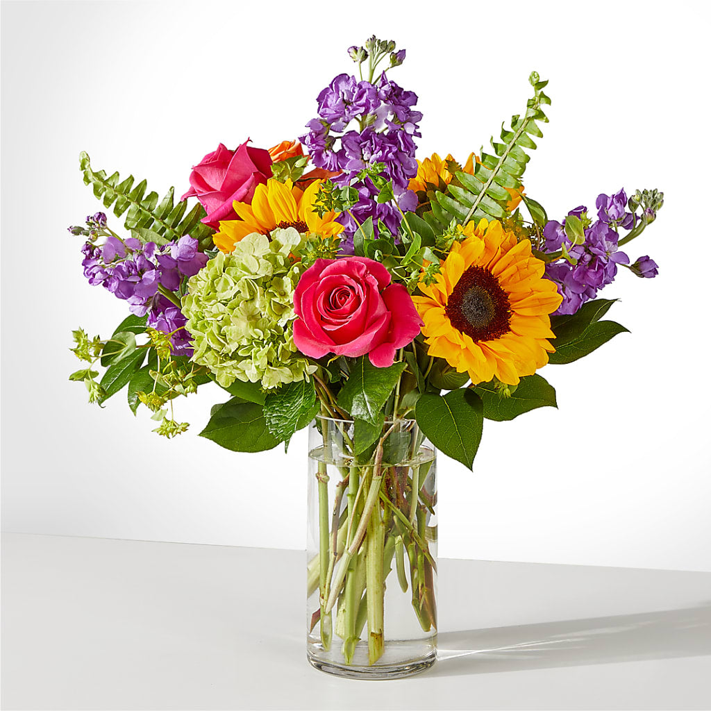 Bouquet de vœux éclatants