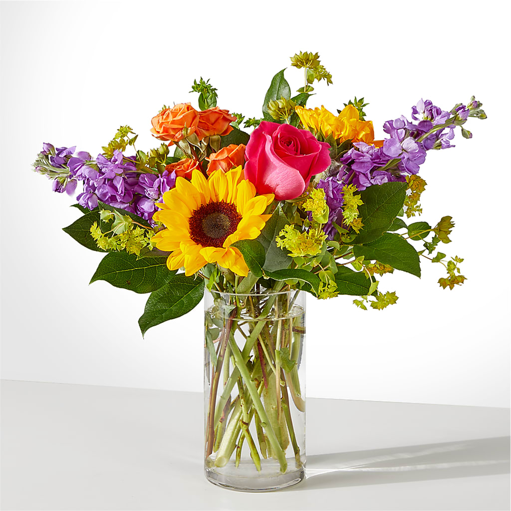 Bouquet de vœux éclatants