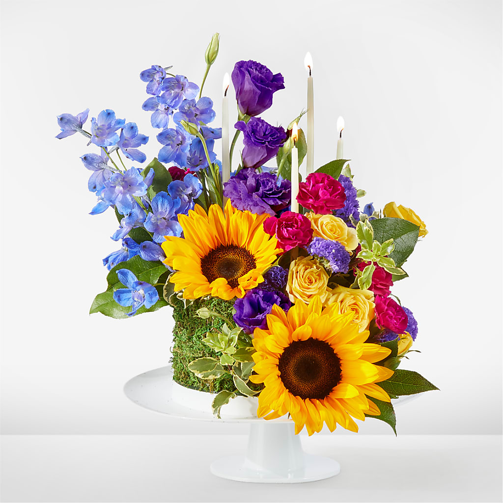 Gâteau floral étoile du jour