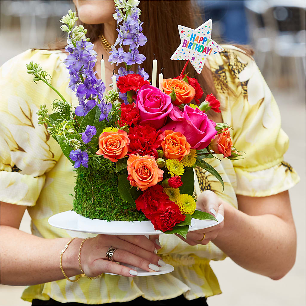 Best Year Yet Floral Cake –  Life Of A Flower, Dallas TX