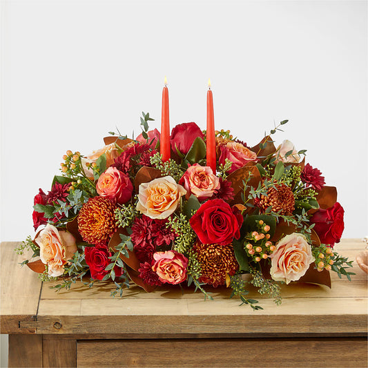 Gather Near Centerpiece –  Life Of A Flower, Dallas TX