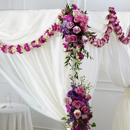 Color & Light Chuppah Decor –  Life Of A Flower, Dallas TX