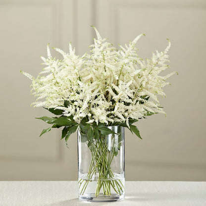 White Astilbe Bouquet –  Life Of A Flower, Dallas TX